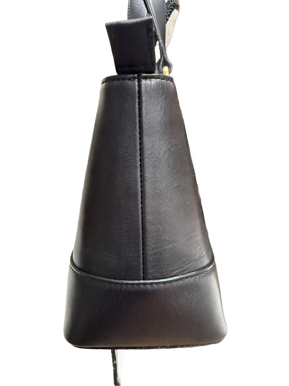 Burberry Black Leather Nova Check Tote Bag - Picture 5 of 13